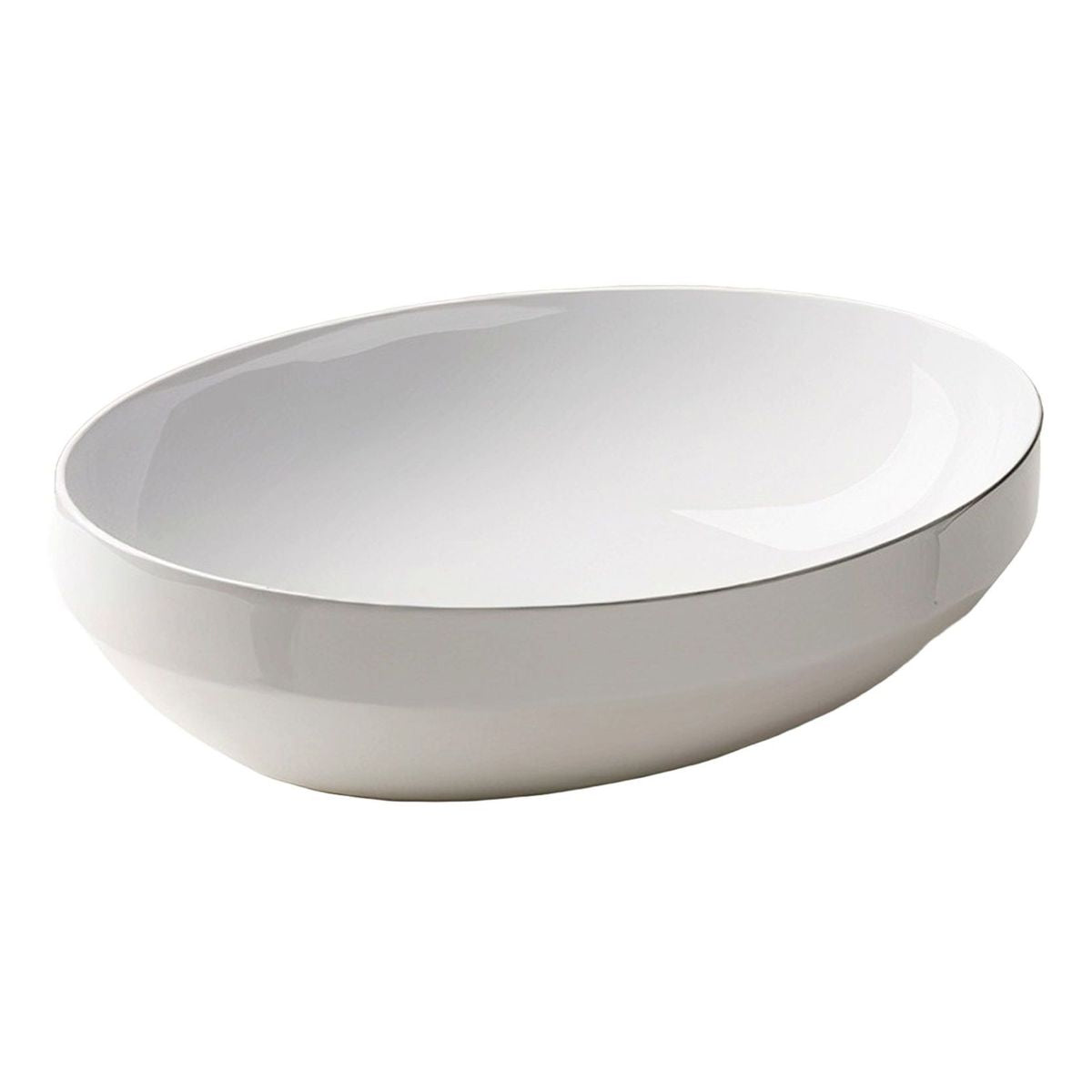 Studio Bagno Decus 50 Oval Basin - Gloss White