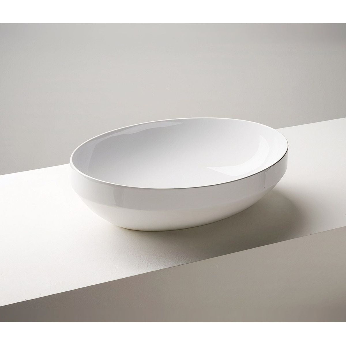 Studio Bagno Decus 50 Oval Basin - Matte White