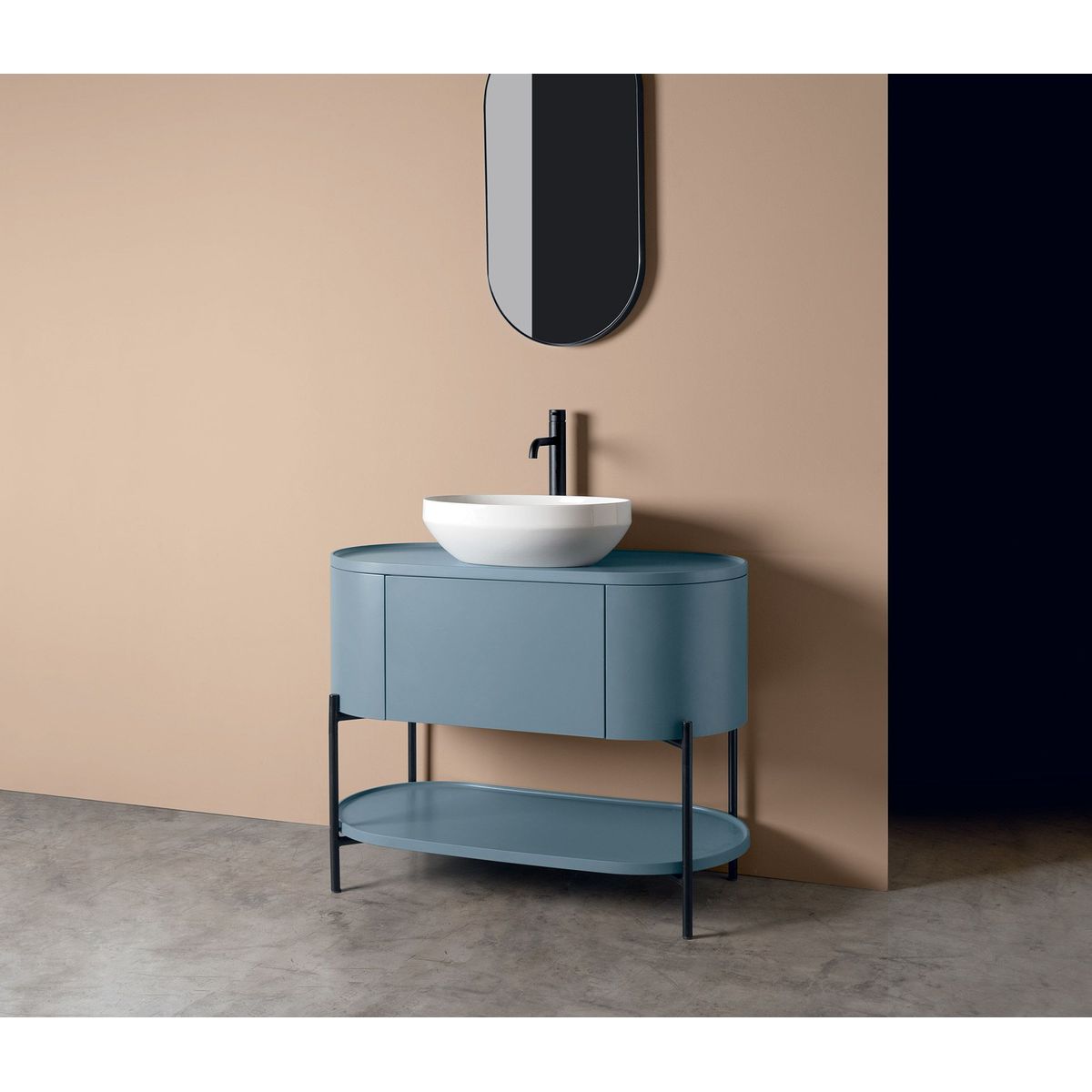 Studio Bagno Decus 50 Oval Basin - Gloss White