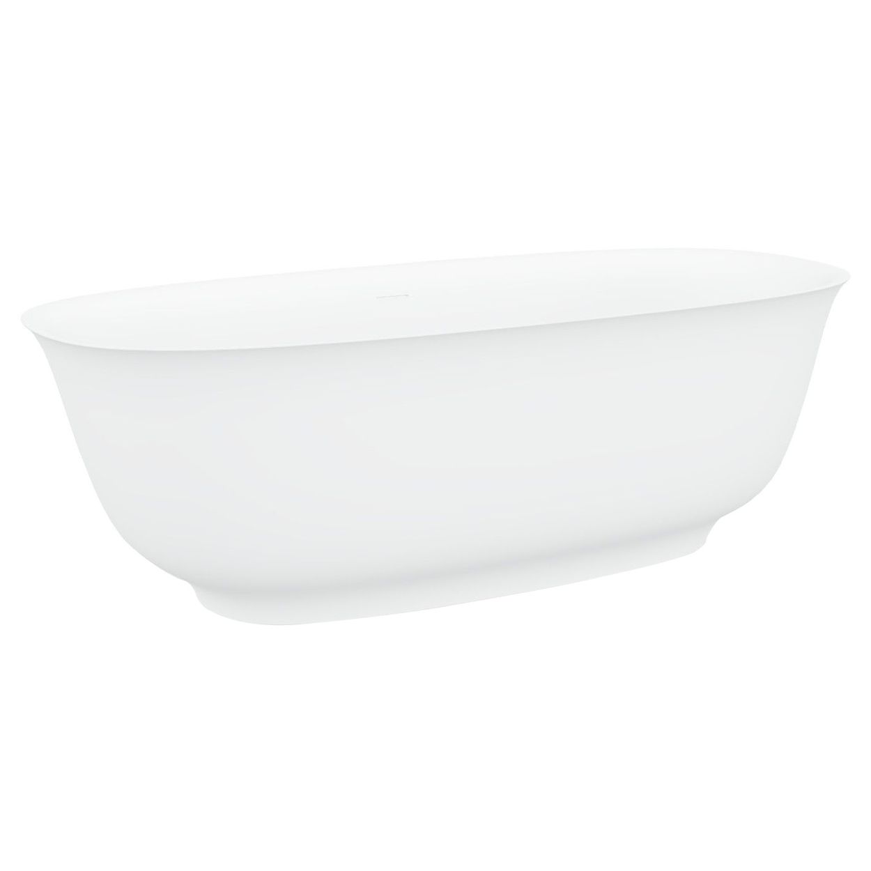 Domus Living Caria Freestanding Bath in Matte White