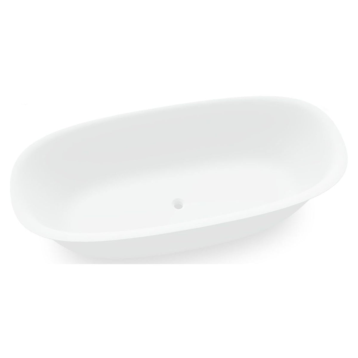 Domus Living Caria Freestanding Bath in Matte White