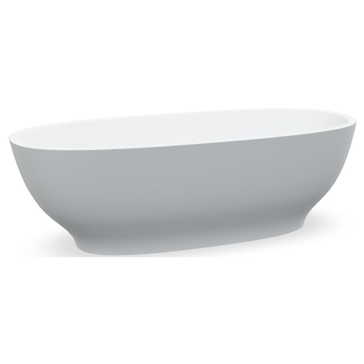 Domus Living Lemonia Freestanding Bath in Matte Grey