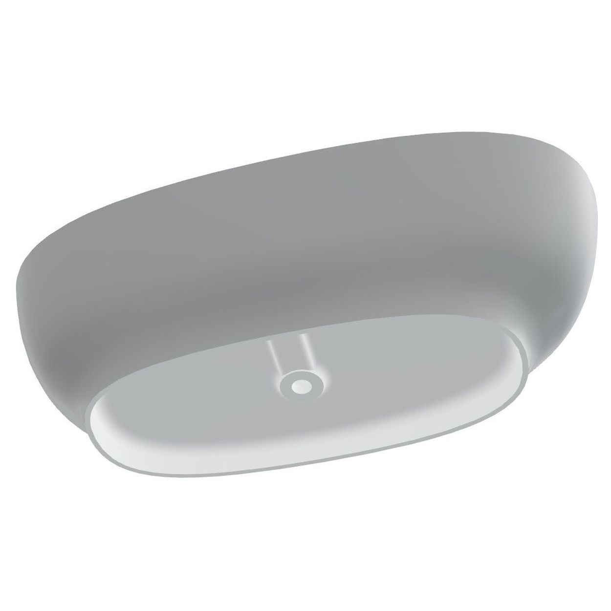 Domus Living Lemonia Freestanding Bath in Matte Grey