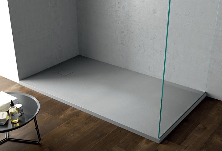 Domus Living Cemento 700X900 Shower Floor in Bianco (Matte White)
