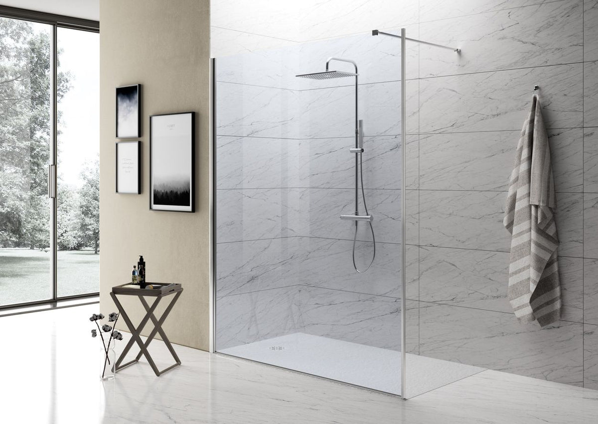 Domus Living Pietra 1000X1600 Shower Floor in Bianco (Matte White)