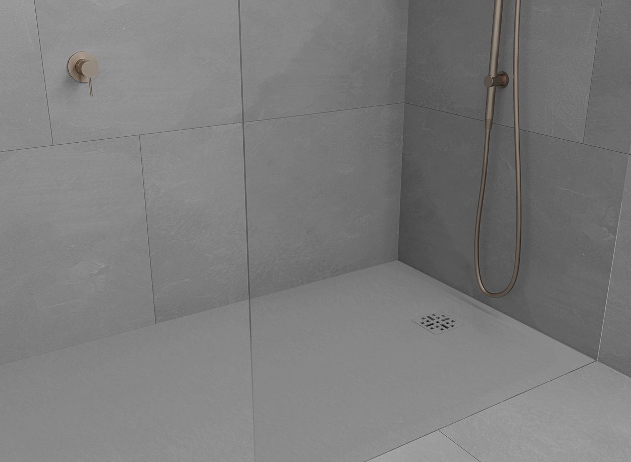 Domus Living Pietra 700X1200 Shower Floor in Grigio (Matte Grey)