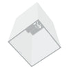 Domus Living Colonna Square X Basin in Matte White