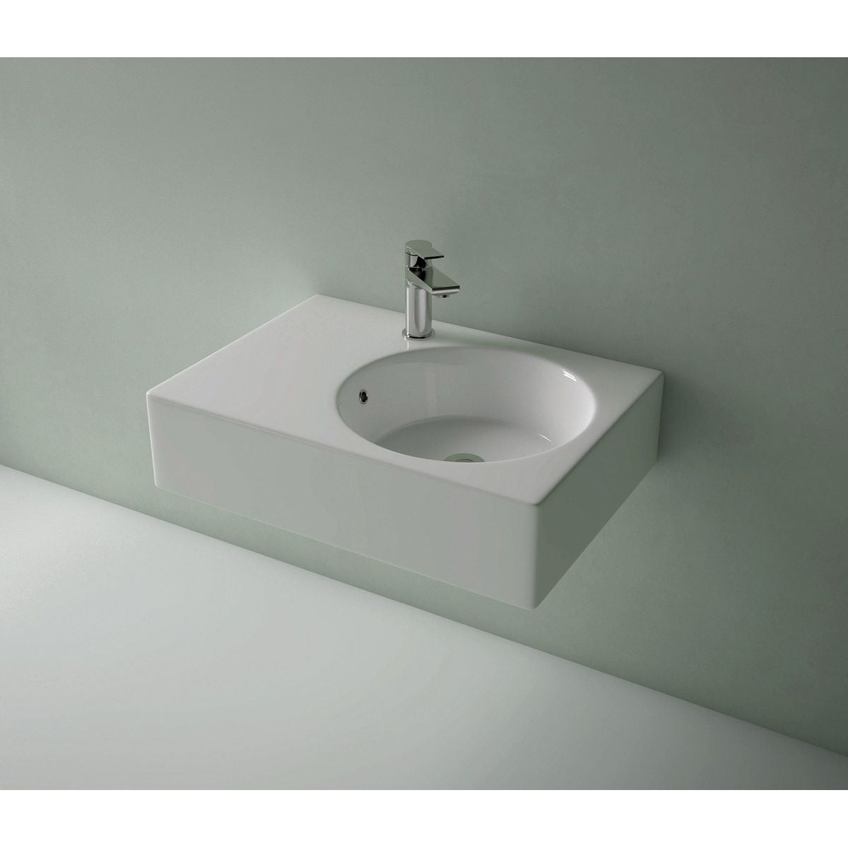 Studio Bagno Edge MK2 Round Right Basin - 1 Taphole