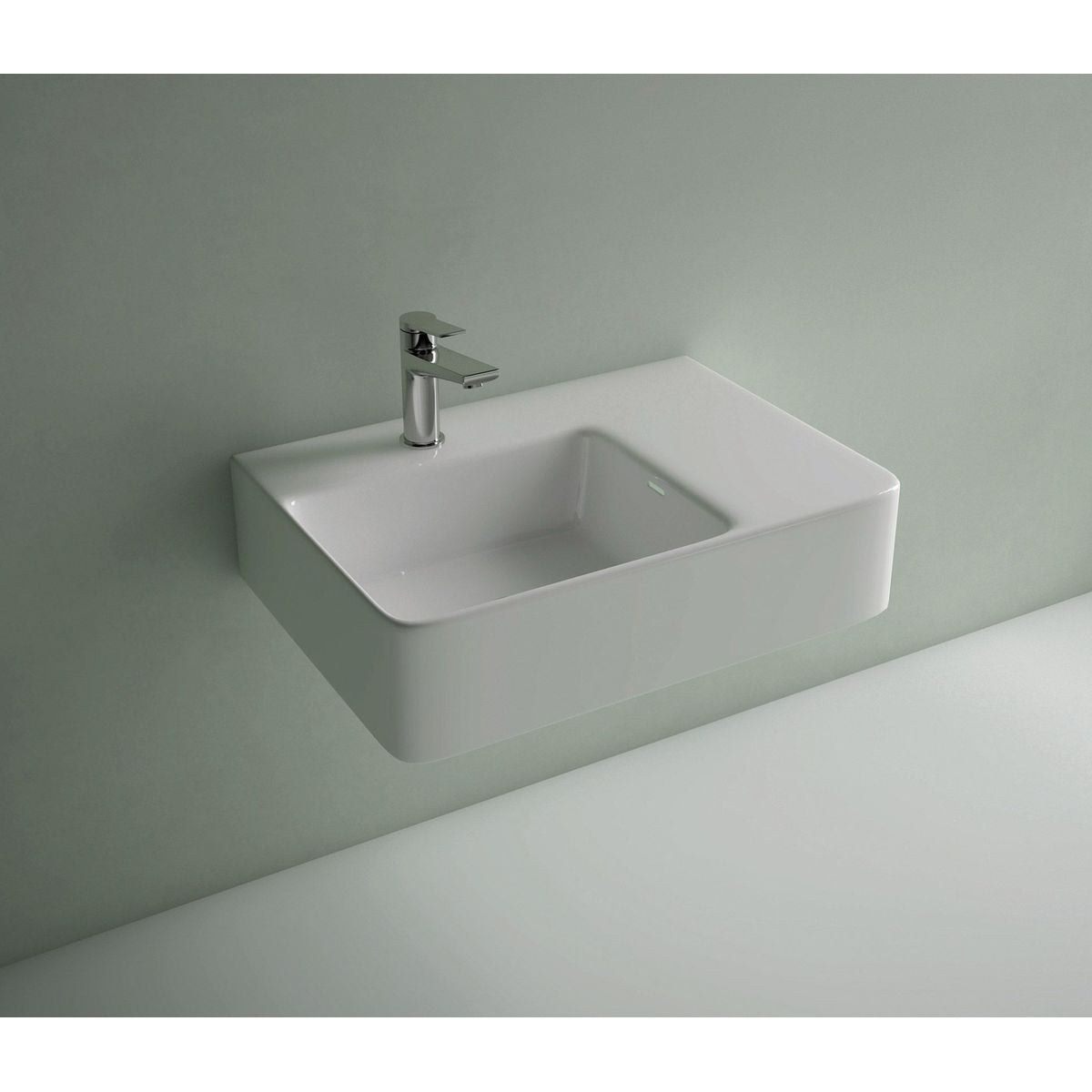 Studio Bagno Edge MK2 Square Left Basin - 1 Taphole