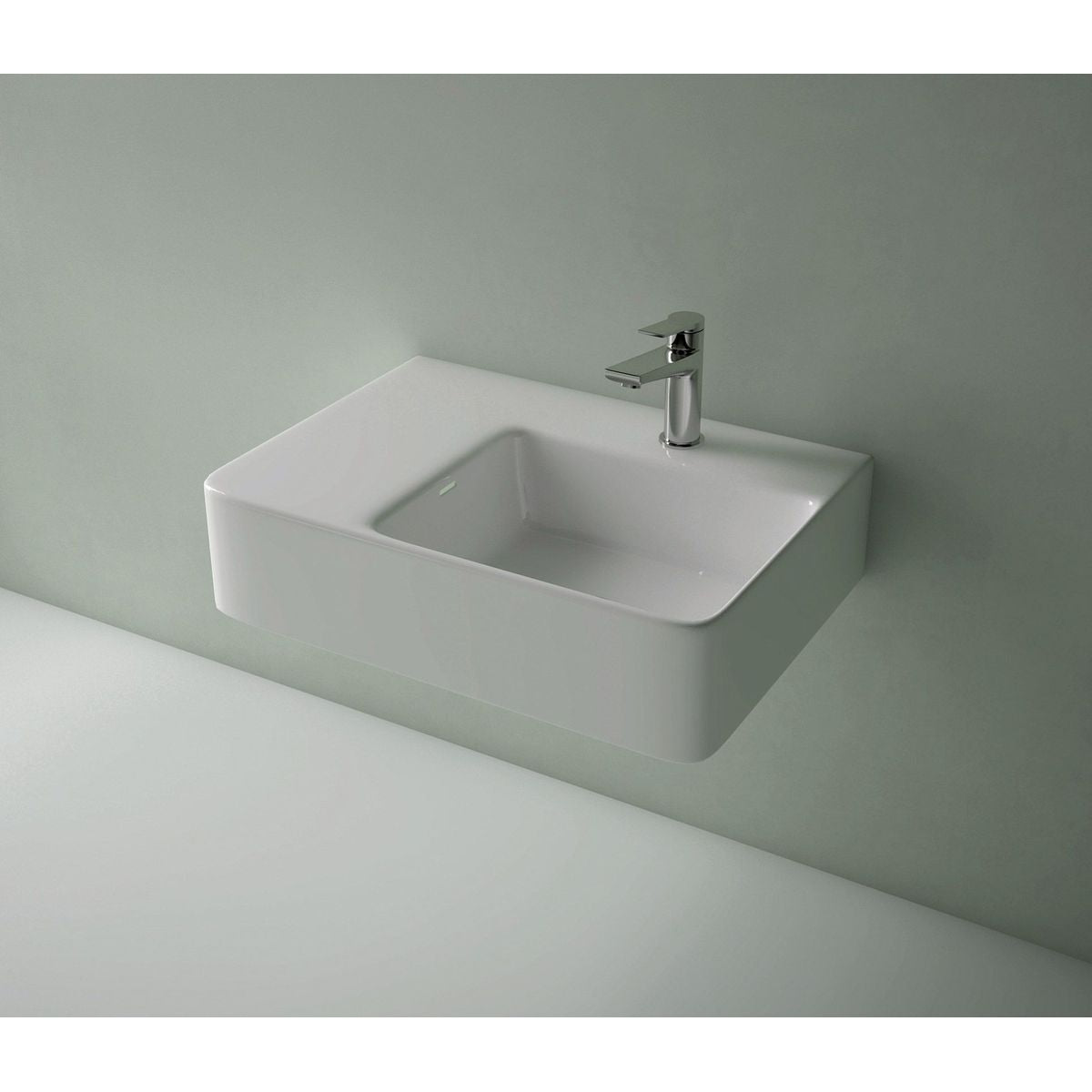 Studio Bagno Edge MK2 Square Right Basin - 1 Taphole
