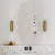 Elli Pill 450mm Shaving Cabinet - Matte White