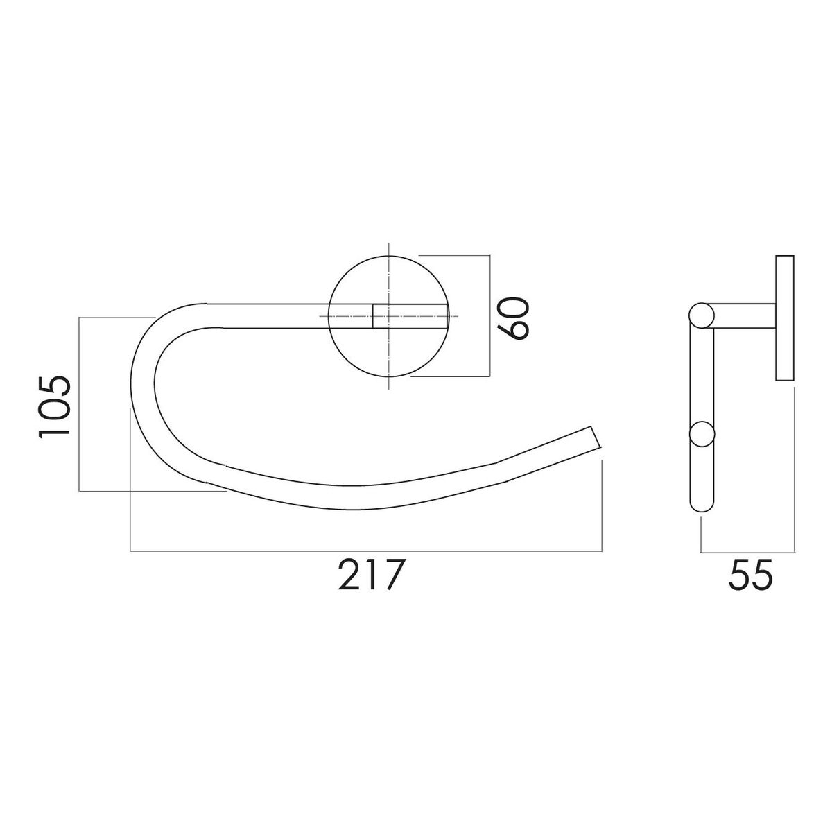 Festival Hand Towel Holder
