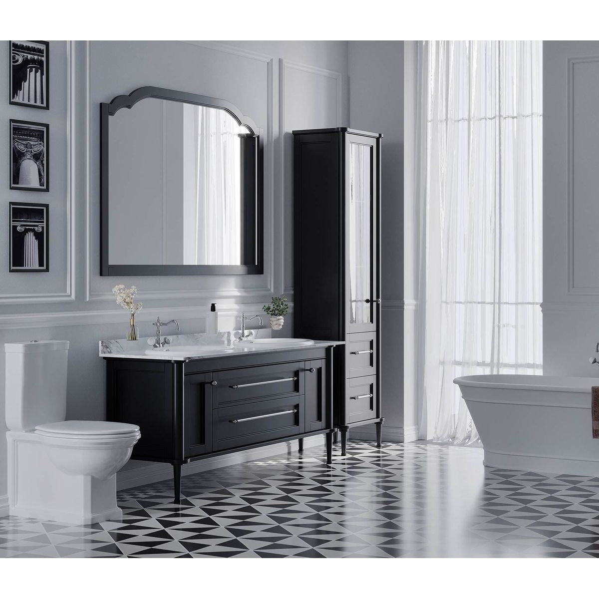 Studio Bagno Impero Back To Wall Suite - Complete