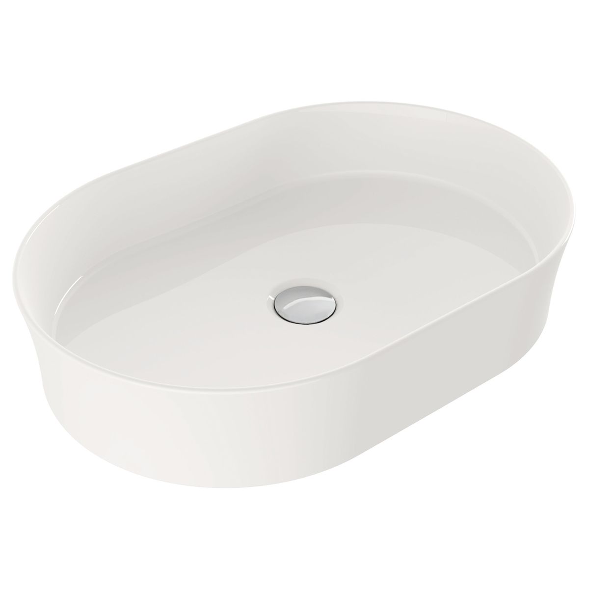 Fino 55X38 Counter Top Basin - Gloss White
