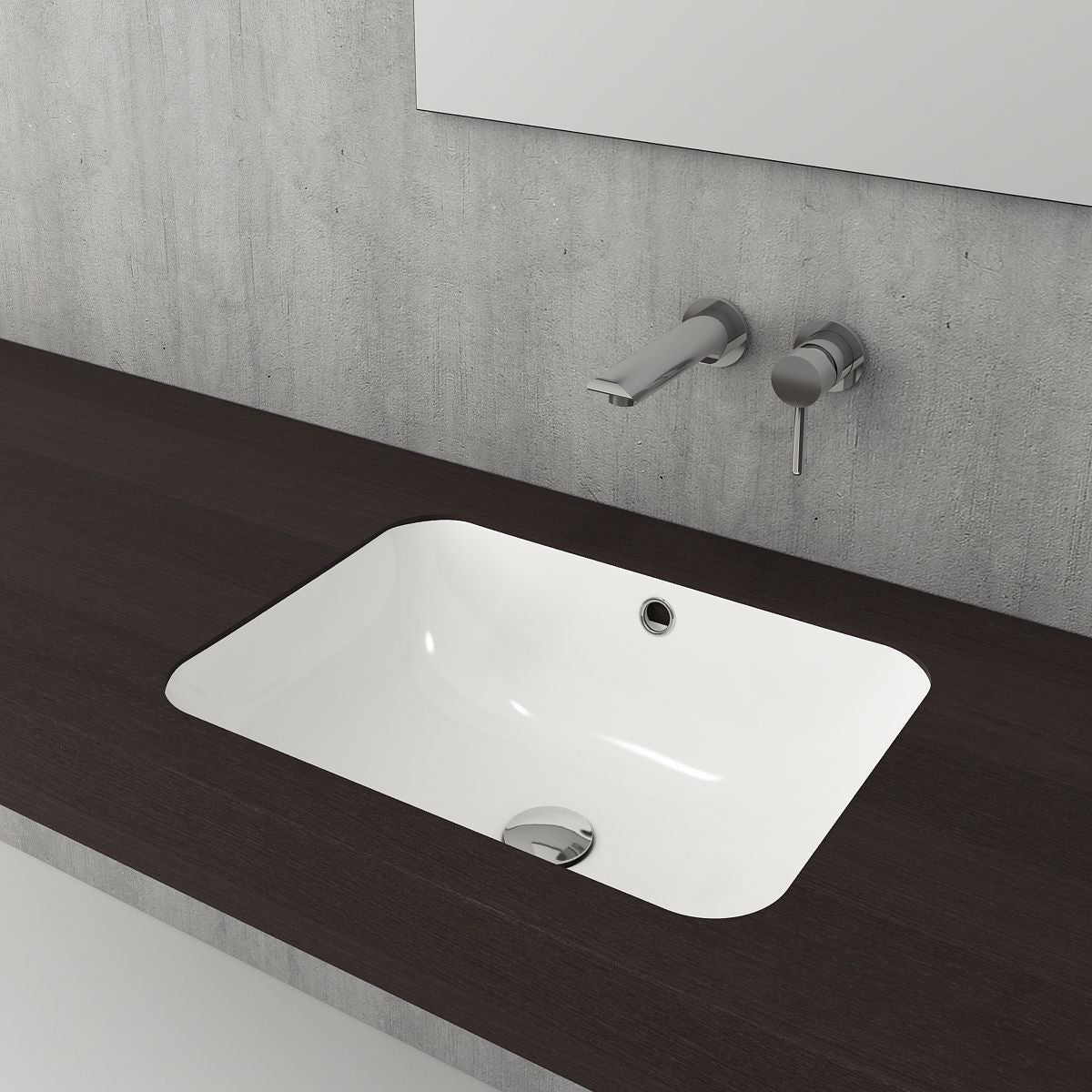 Fino 55X41 Under Counter Basin - Gloss White