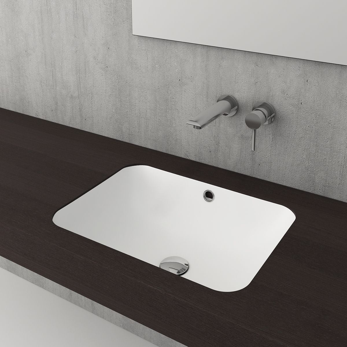 Fino 55X41 Under Counter Basin - Matte White