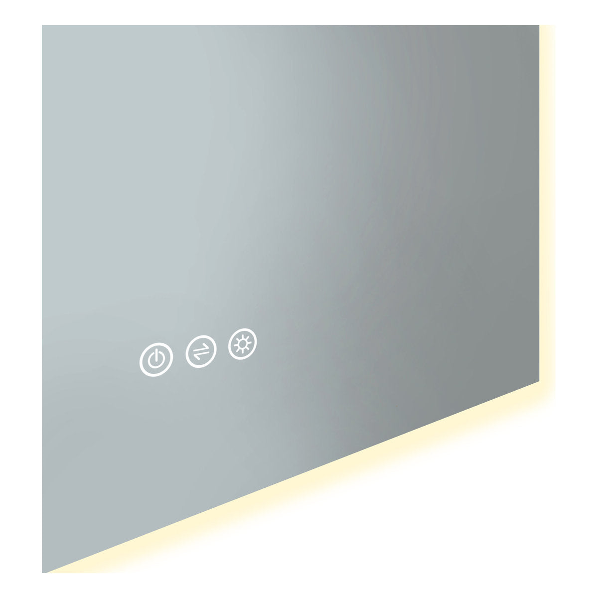 Euro Mirror ARK - Frameless - 550mm x 1000mm LED Mirror