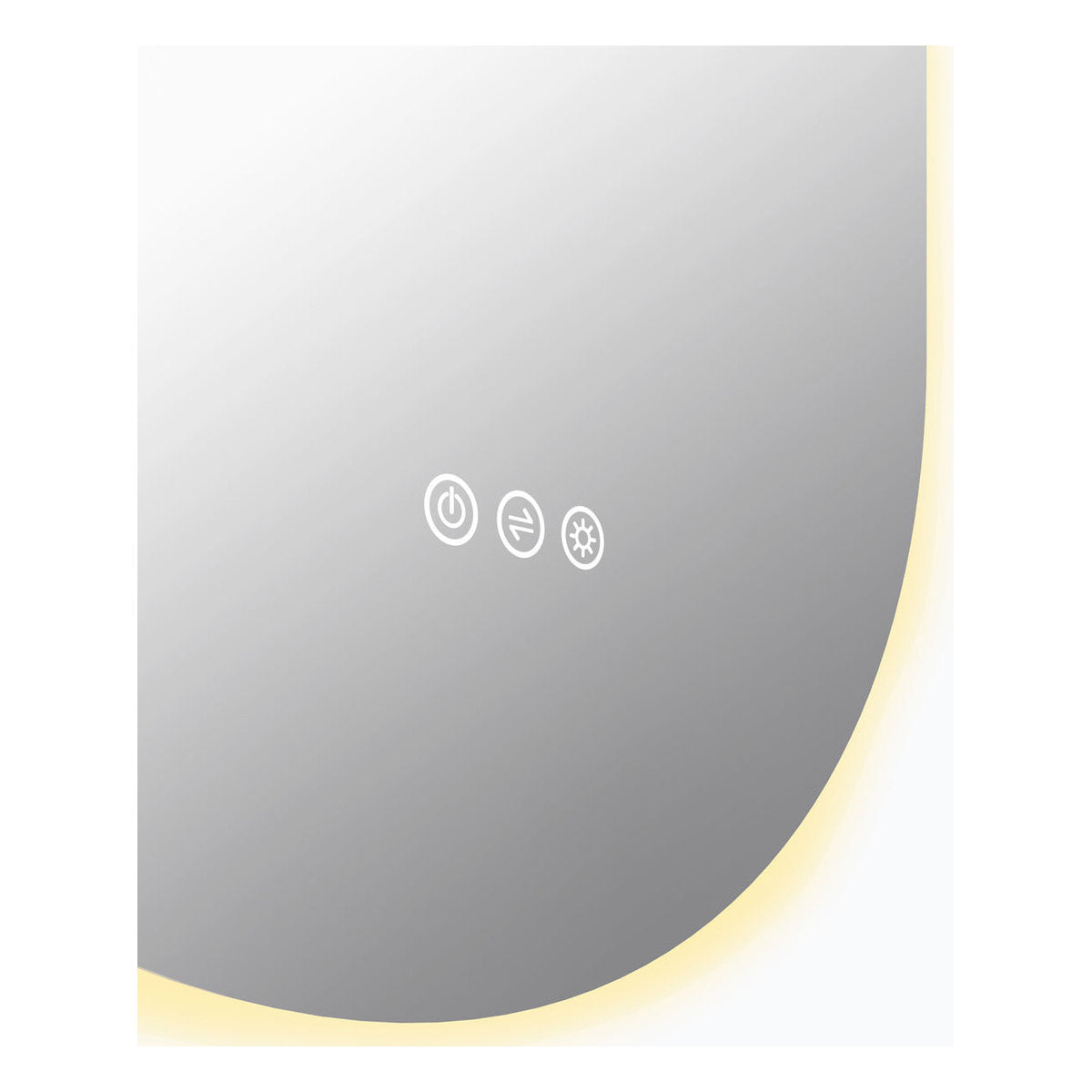Euro Mirror KAPSEL - Frameless - 500mm x 1000mm LED Mirror
