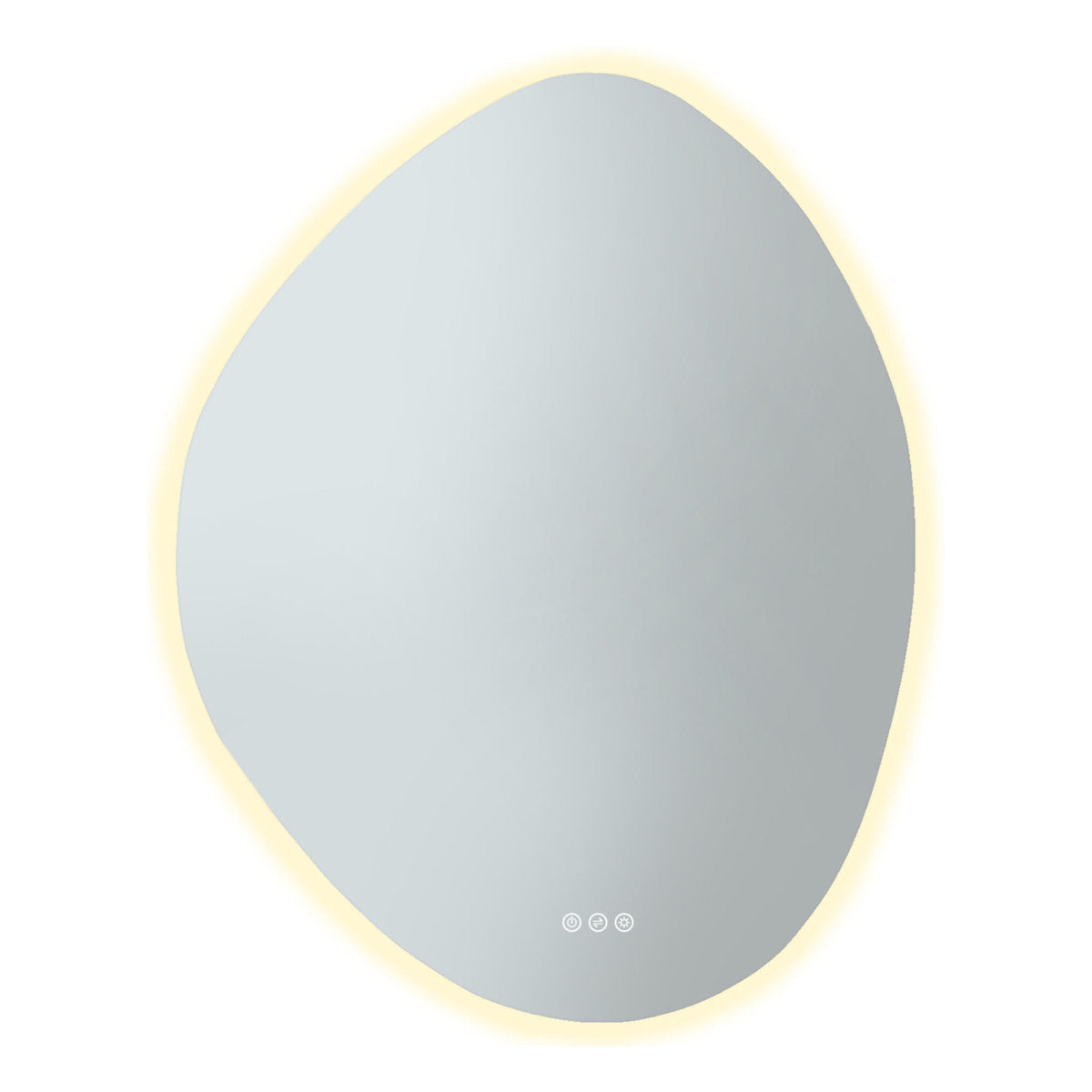 Euro Mirror PEBL - Frameless - 700mm x 900mm LED Mirror