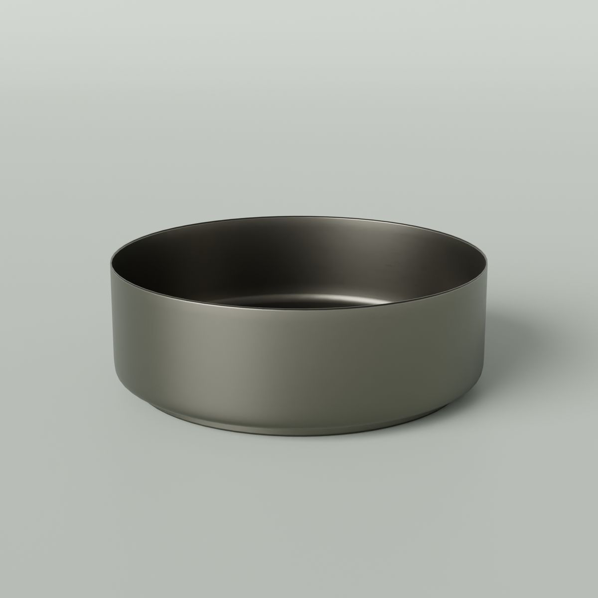 Forge Above Counter Basin - Gun Metal