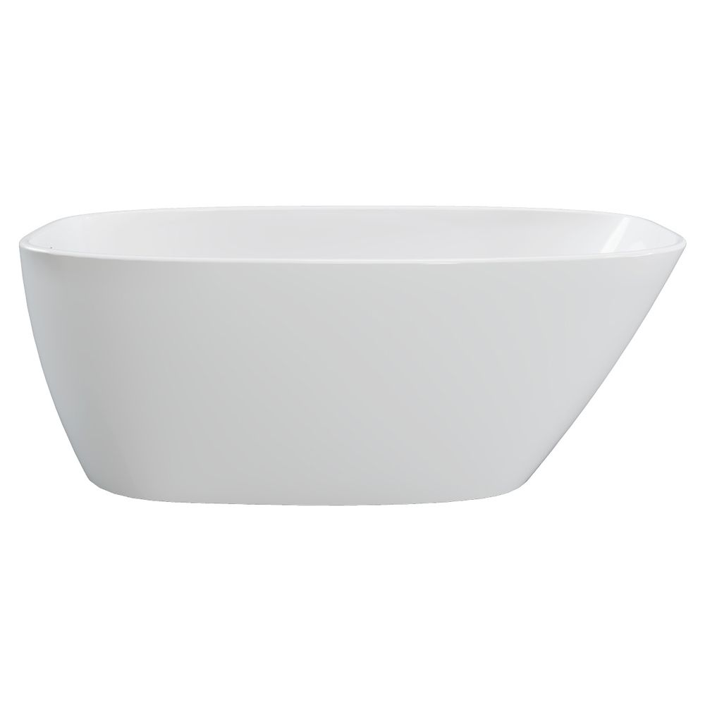 Athenia Freestanding Acrylic Bath with Overflow, 1700mm