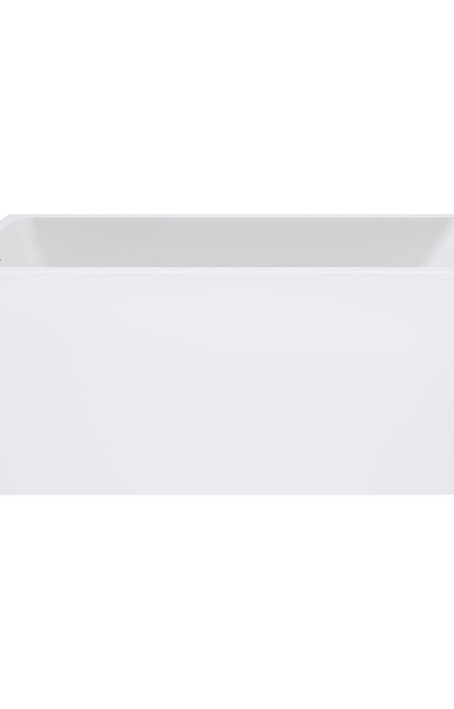 Hustle Right-Hand Multi-Fit Acrylic Bath with Overflow, 1500mm