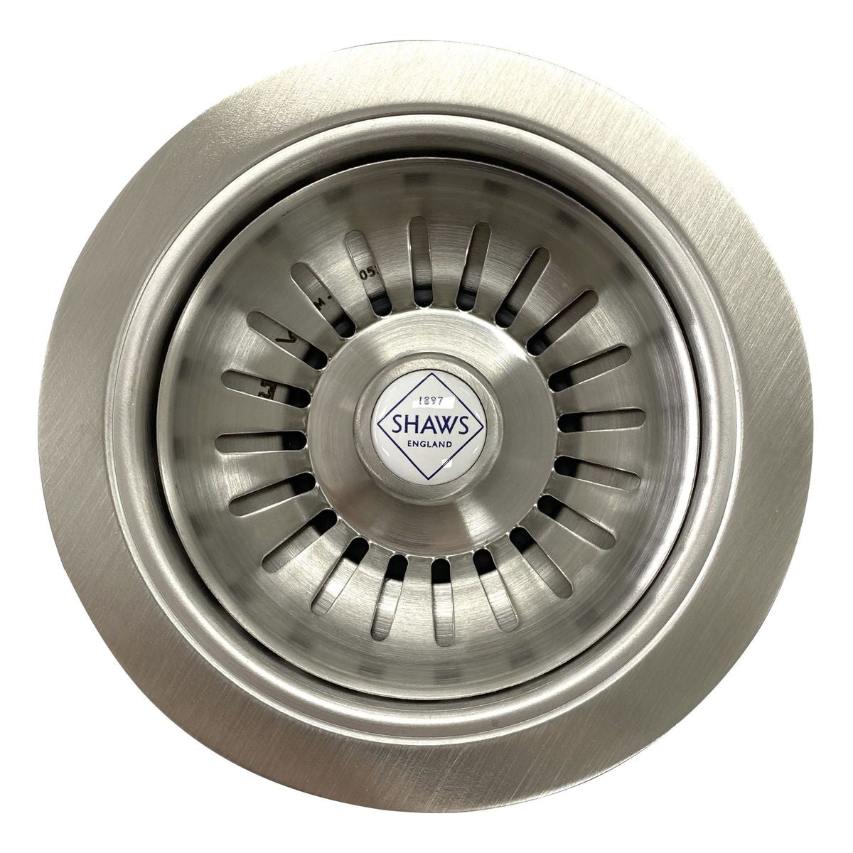 Shaws 90mm Basket Strainer - Satin Nickel