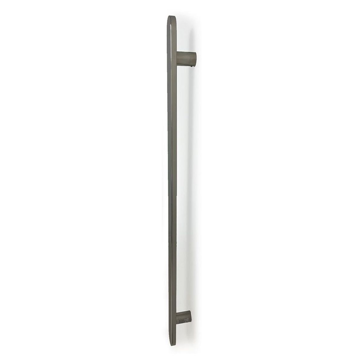 Radiant Heated Vertical Flat Bar Towel Rail 50 x 930mm - Mirror Polished