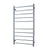 Round Heated Towel Rail GMG-RTR02RIGHT Gun Metal Grey