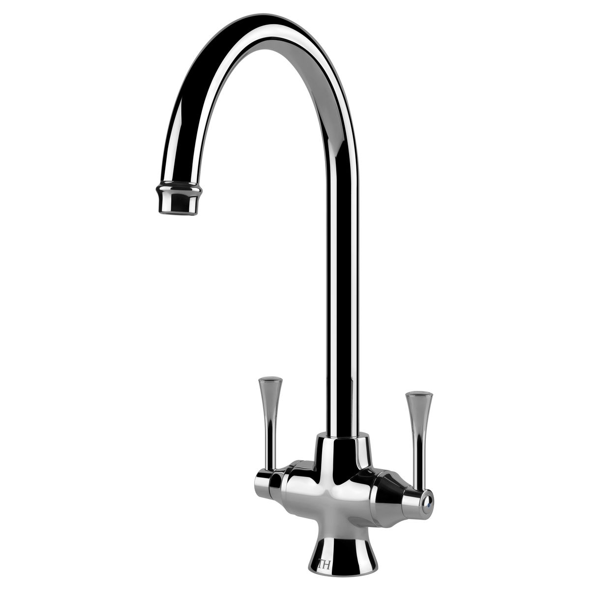 Gosford Double Sink Mixer - Chrome