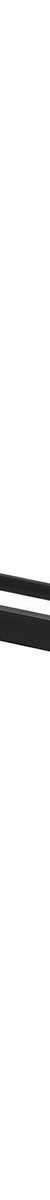Gloss Double Towel Rail 800mm - Matte Black