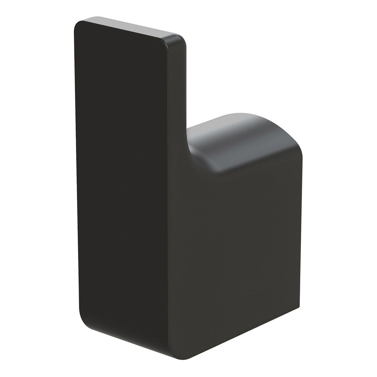 Gloss Robe Hook - Matte Black