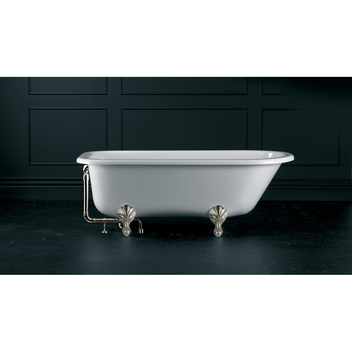 Victoria + Albert Hampshire 1500 Bath, Brushed Nickel Feet
