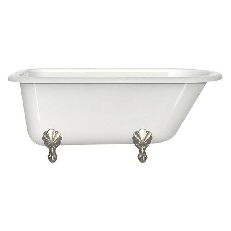 Victoria + Albert Hampshire 1500 Bath, Brushed Nickel Feet