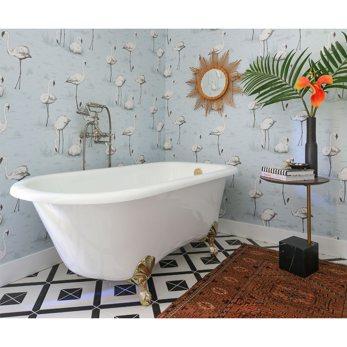 Victoria + Albert Hampshire 1500 Bath, Polished Brass Feet