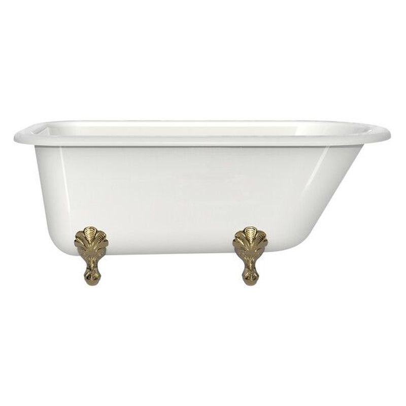 Victoria + Albert Hampshire 1500 Bath, Polished Brass Feet