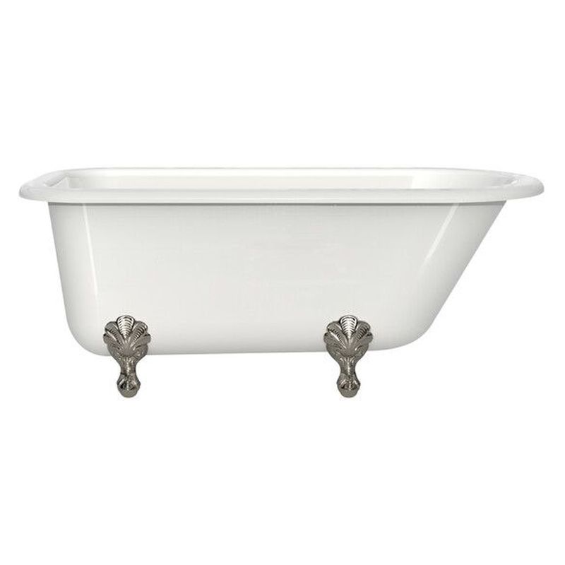 Victoria + Albert Hampshire 1500 Bath, Polished Nickel Feet