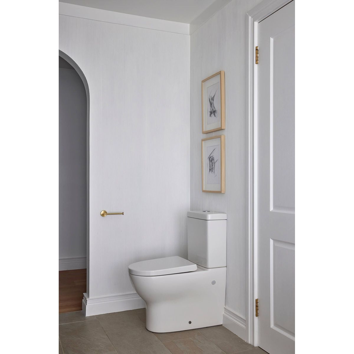 Hartley Close Coupled Back To Wall Toilet Suite With Soft Close Quick Release Seat