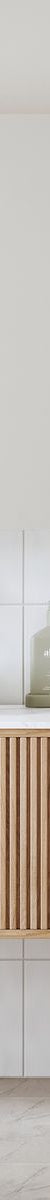 Ingrain Grooved Wall Hung Timber Veneer Vanity 1500mm Double Bowl