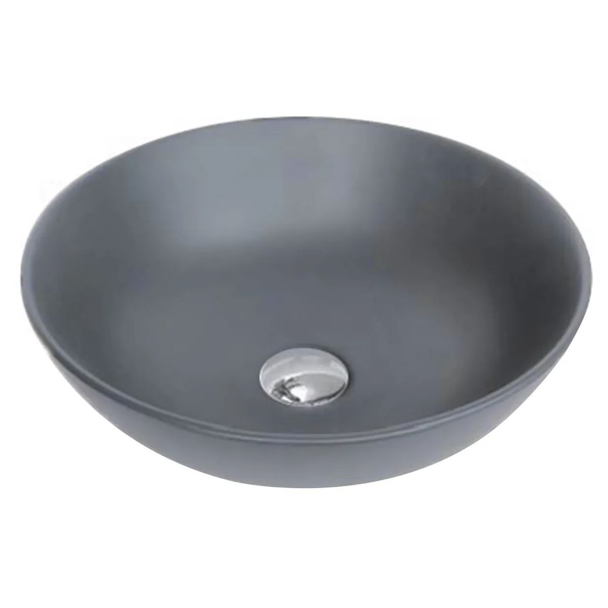 Bondi 400 Round Basin - Matte Dark Grey