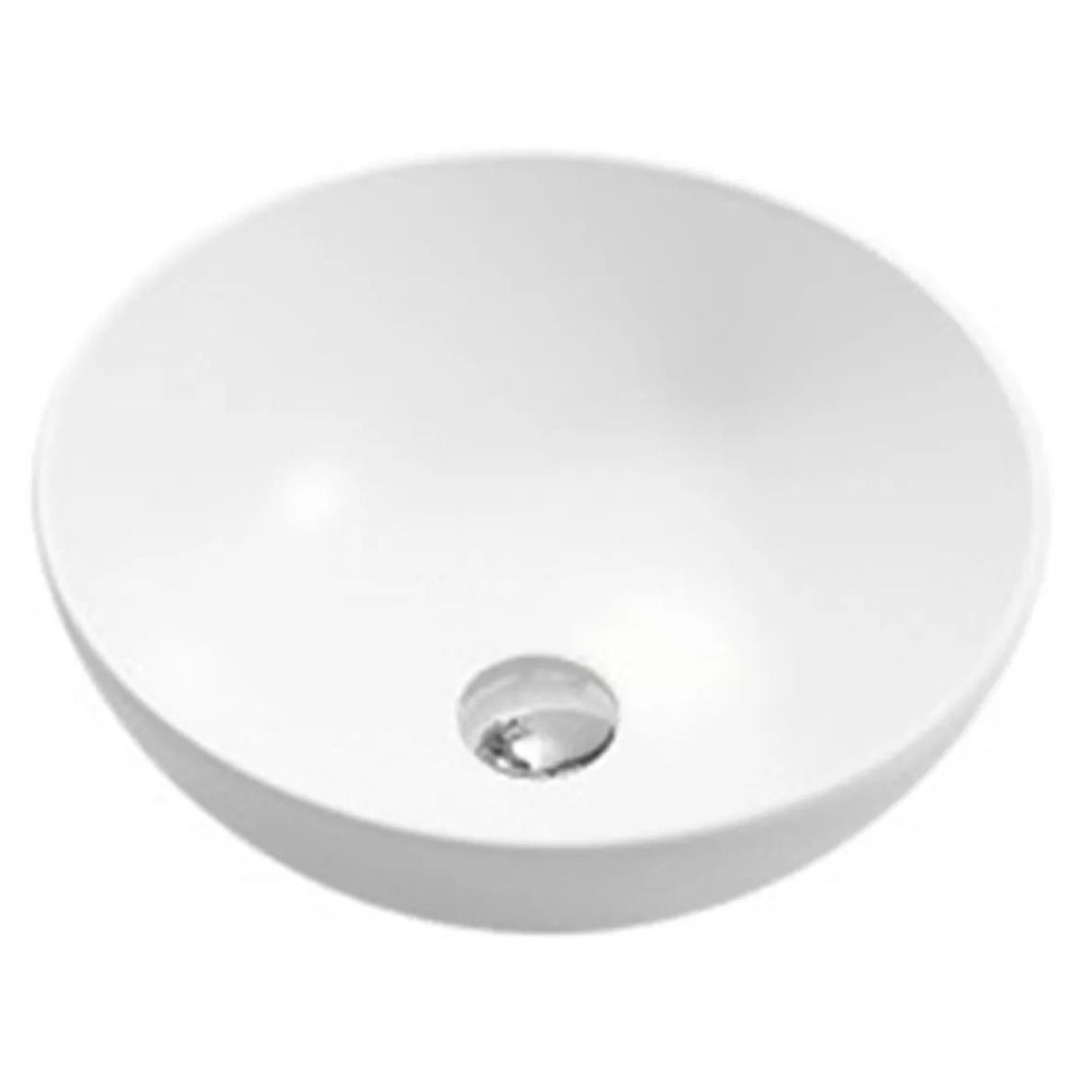 Bondi 400 Round Basin - Matte White
