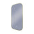 I-Series 450x900 LED Rectangle Mirror With Rounded Corners - Aluminium Baltic Brass
