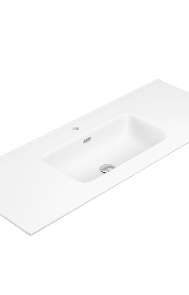 Joli Gloss Full Depth Ceramic Basin-Top 1200 - 1 Tap Hole