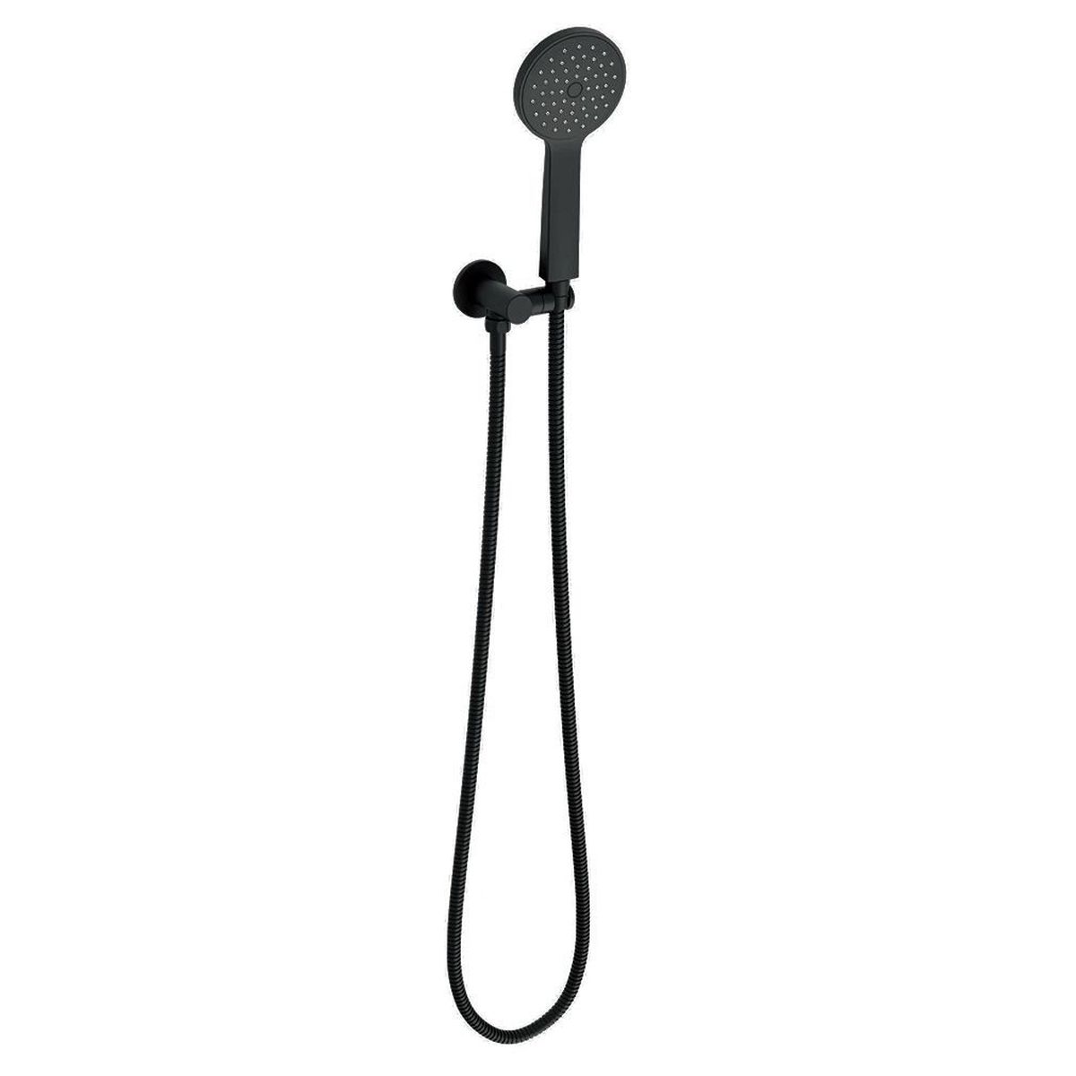 Soul Classic Hand Shower On Hook in Matte Black (Electroplated)