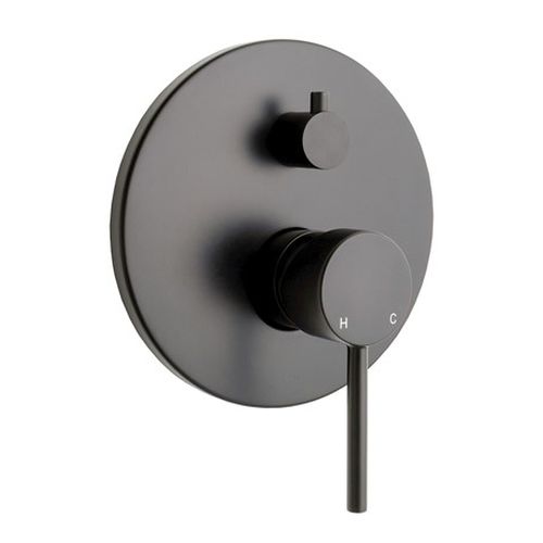 Bloom Shower Diverter - Matte Black