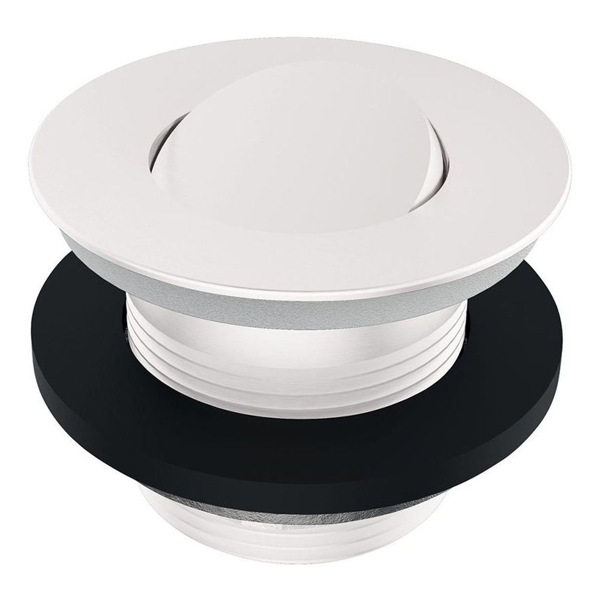 Kit 12 Bath Waste, Matte White