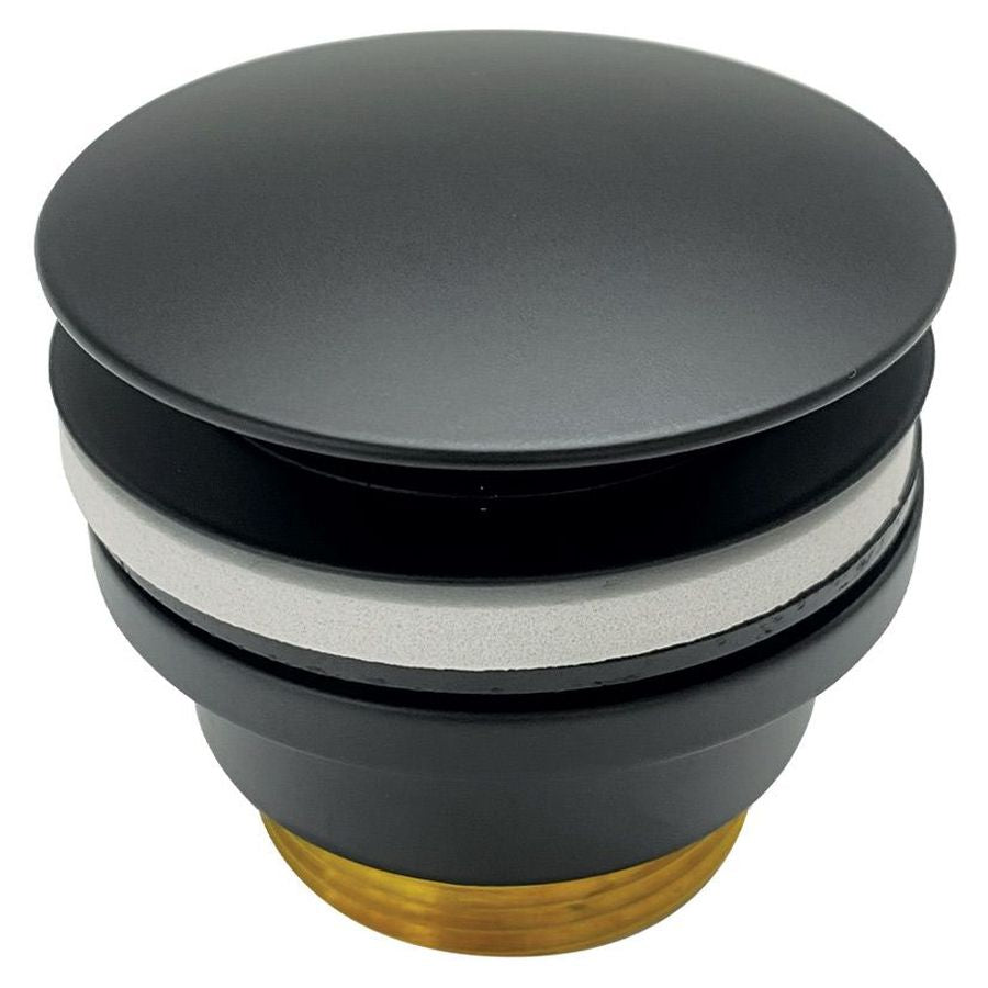 Kit 25 Metal Basin Waste, Black