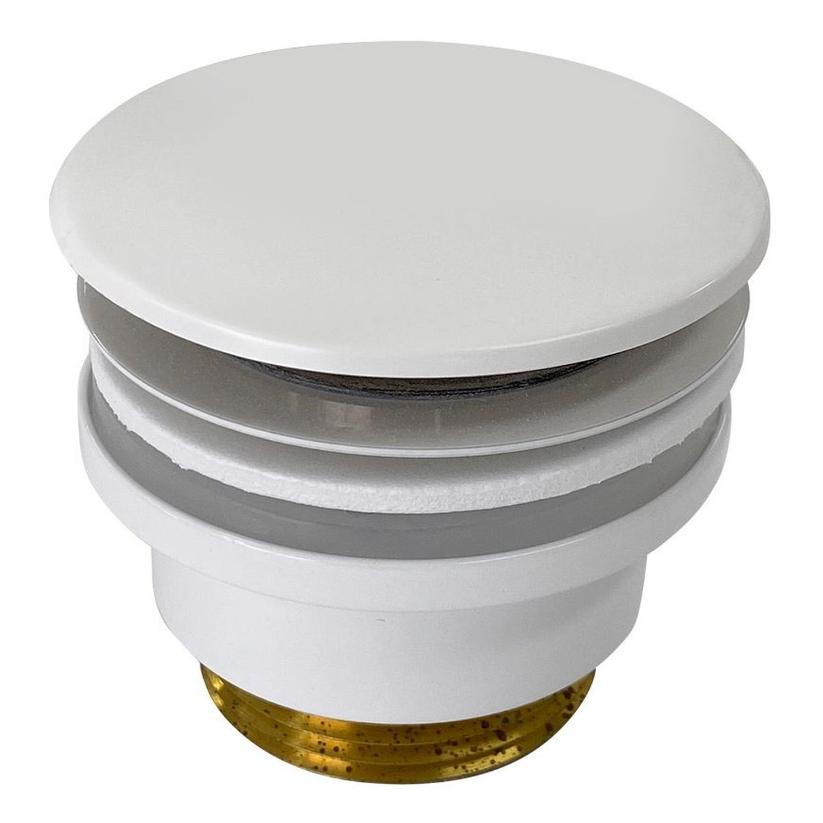 Kit 25 Quarrycast Basin Waste, Matte White