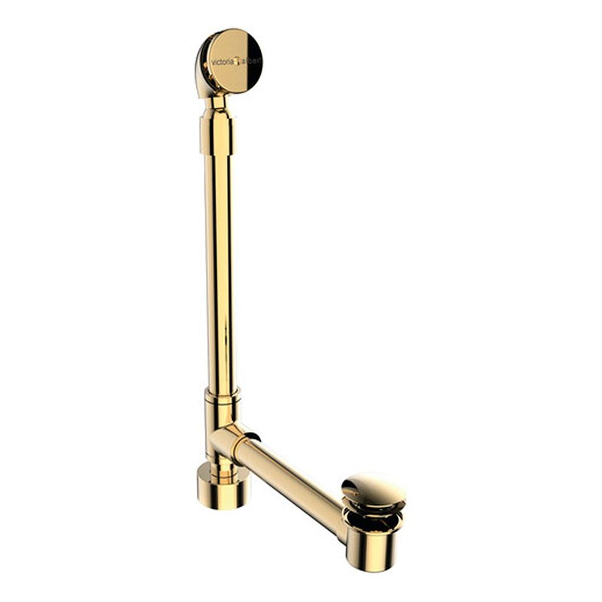 Kit 50 Bath Waste with Overflow, Polished Brass