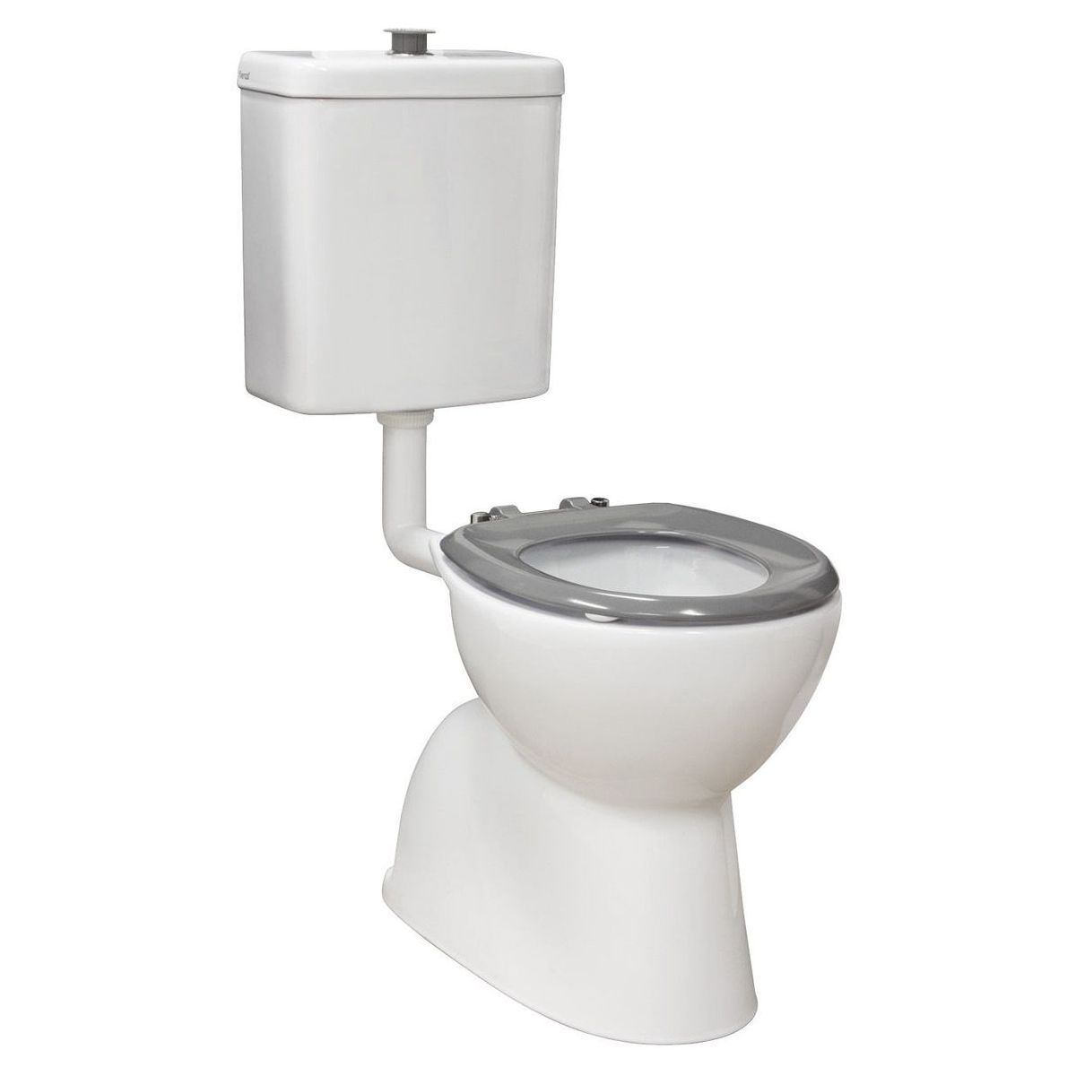 Stella Care Blue Adjustable Link Toilet Suite, Grey